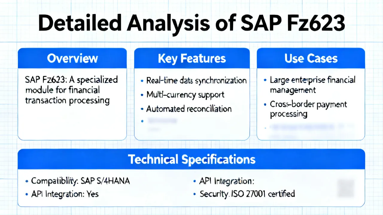 Understanding Sap Fz623 Specifications