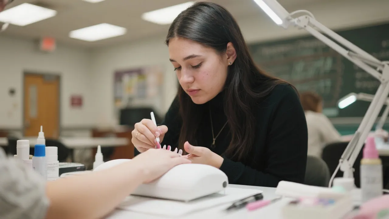 Mastering Nail Artistry at College