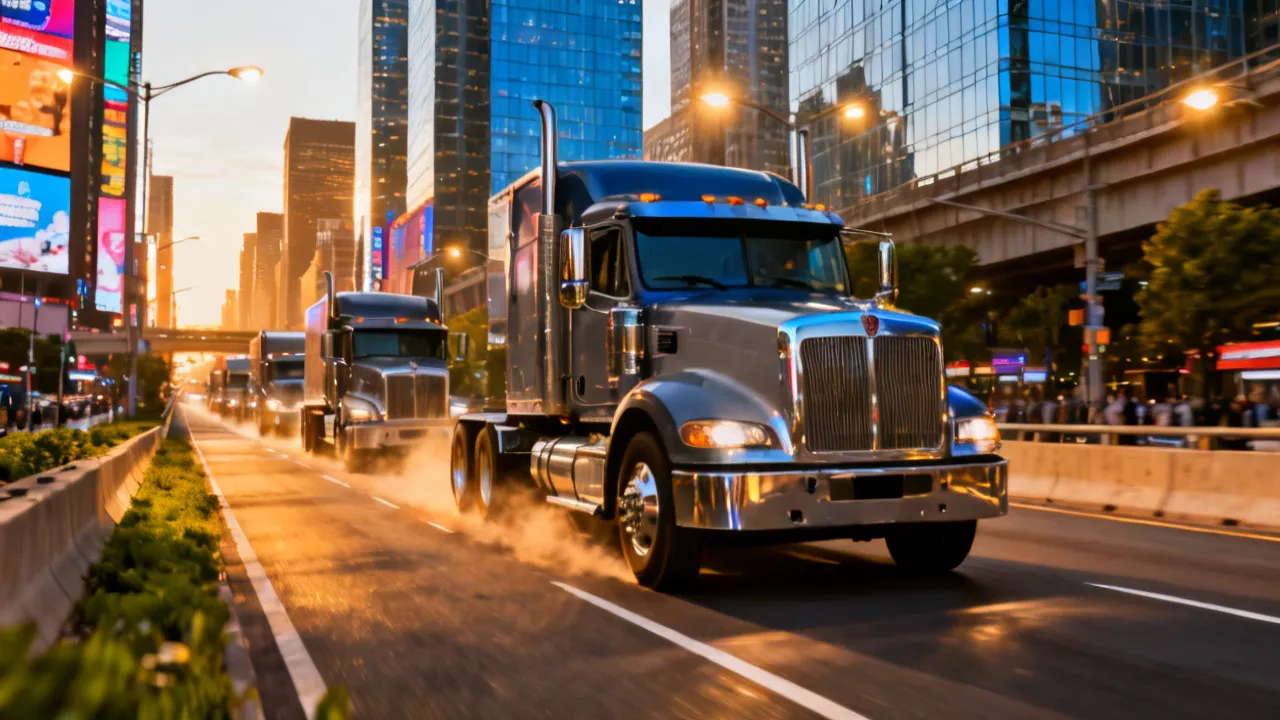 Navigating Truck Fleets Nearby