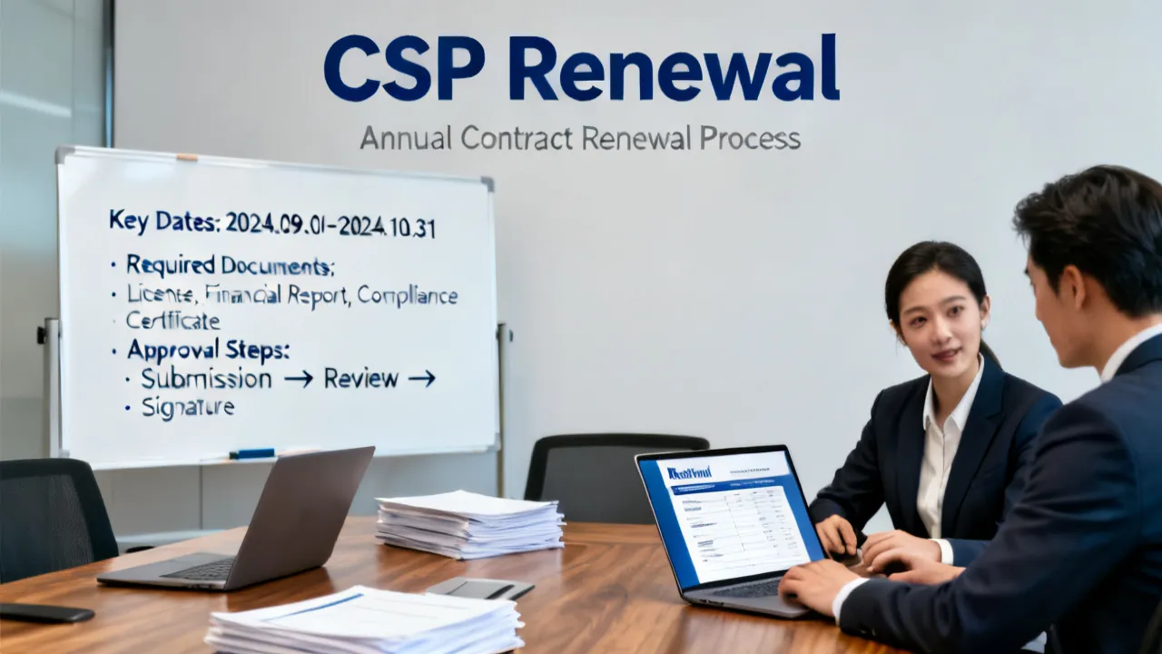 Mastering CSP Renewal Processes