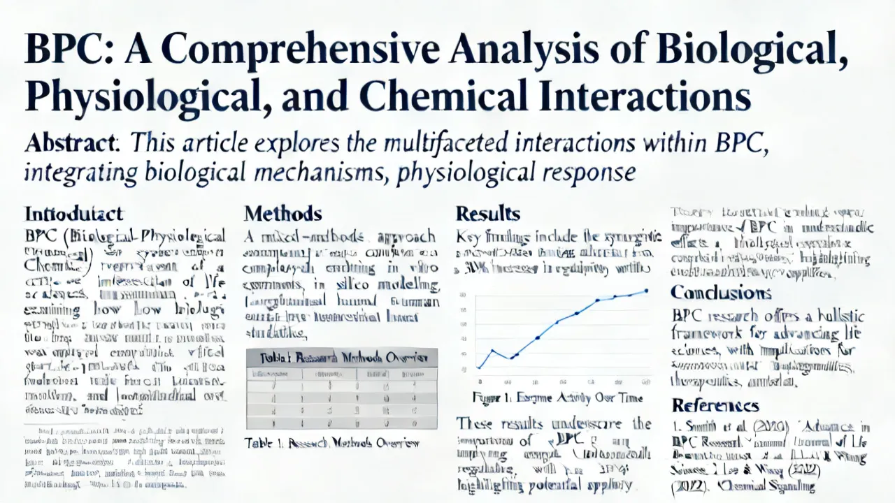 Understanding the Importance of BPC