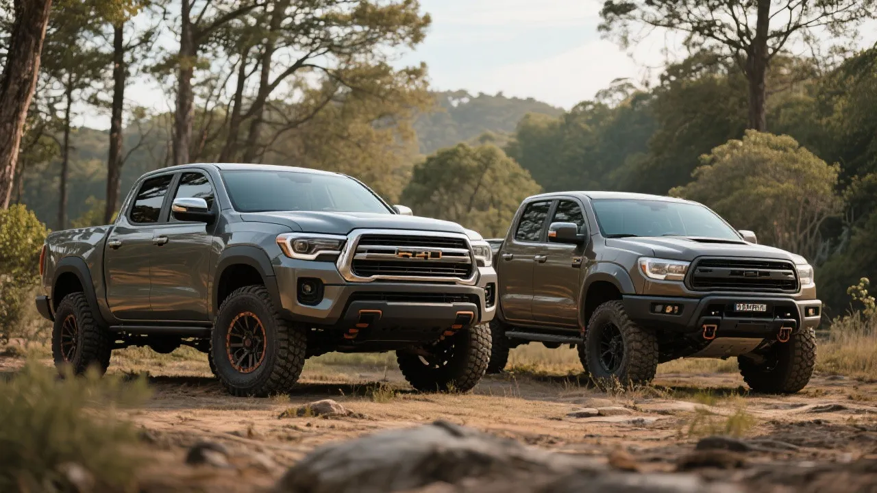 Comparing Ranger and Hilux Trucks